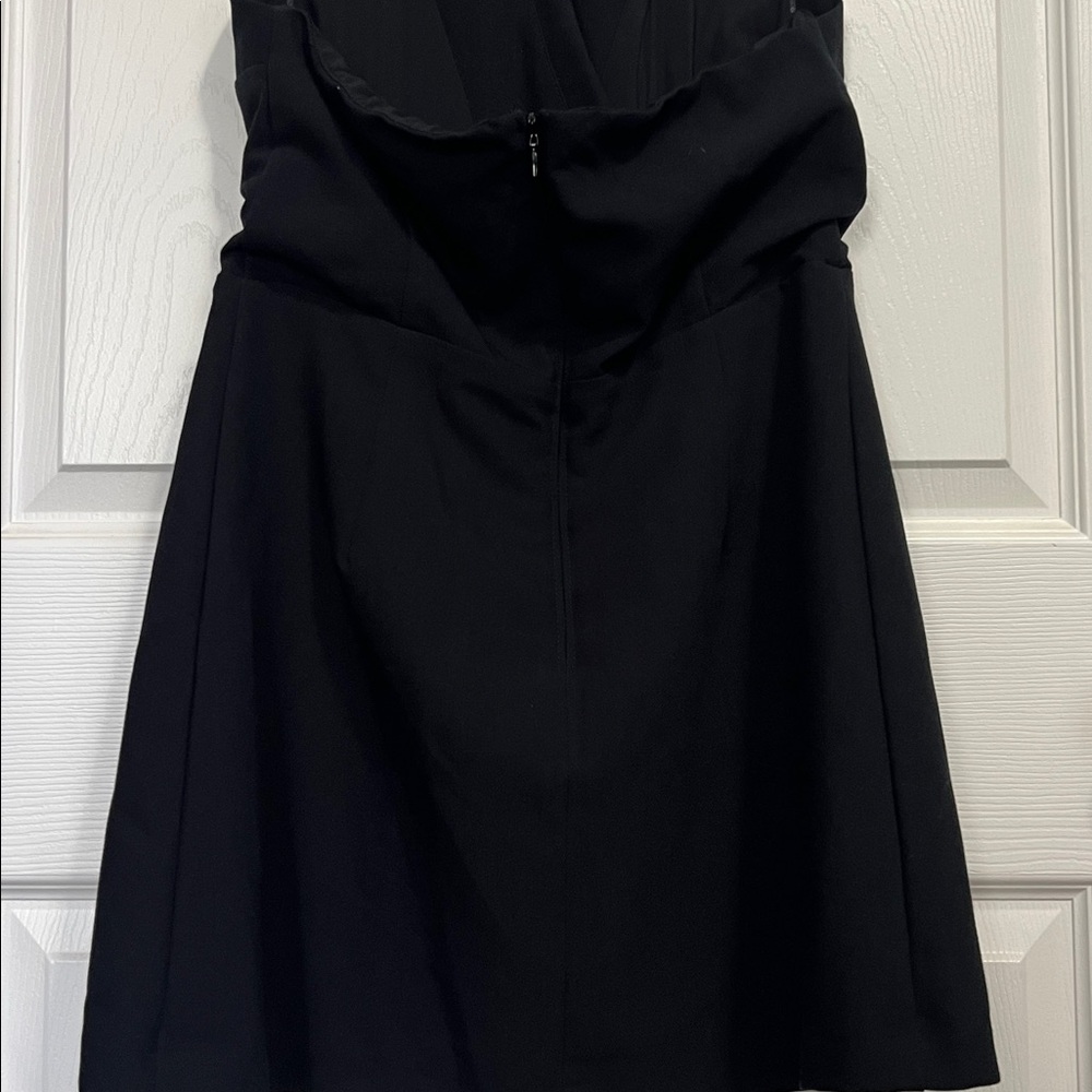 NWOT Abercrombie Black Halter Dress skort - Picture 5 of 8